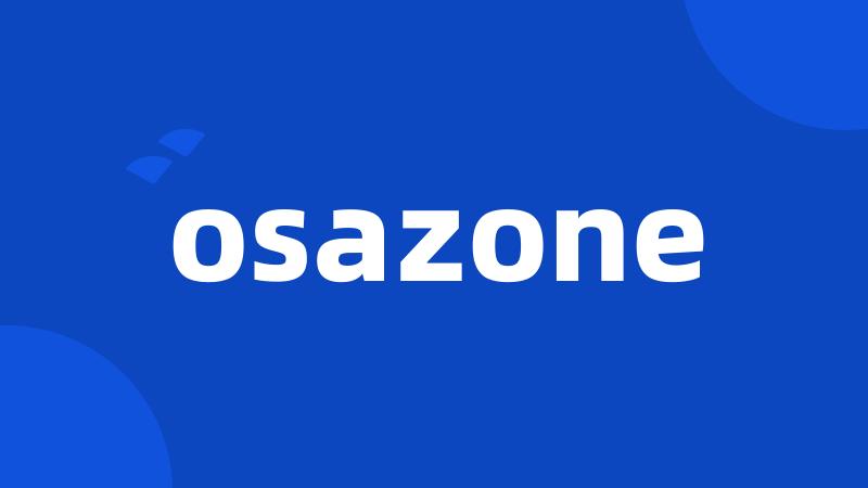 osazone