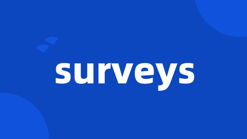 surveys