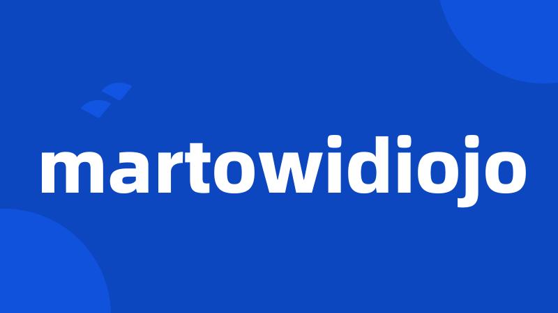 martowidiojo