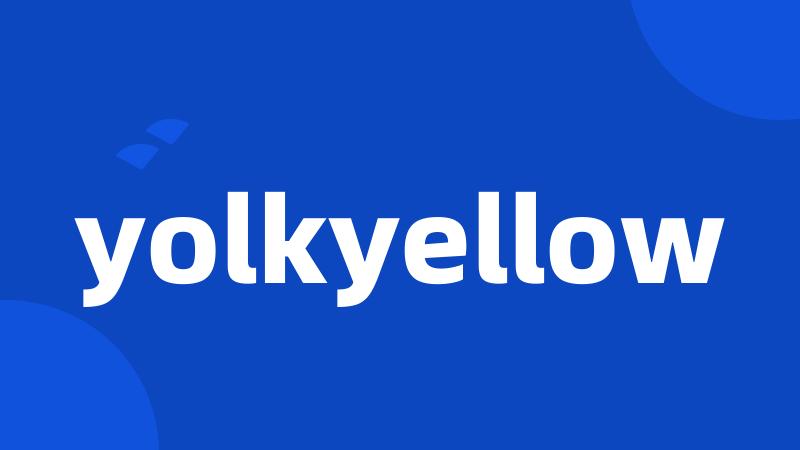 yolkyellow