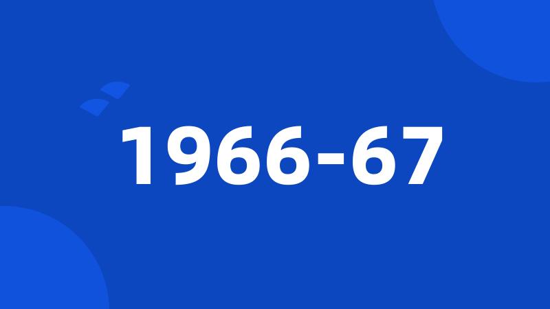 1966-67