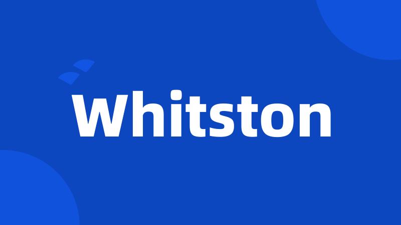 Whitston