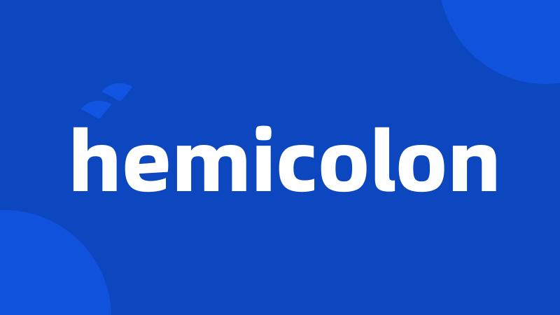 hemicolon