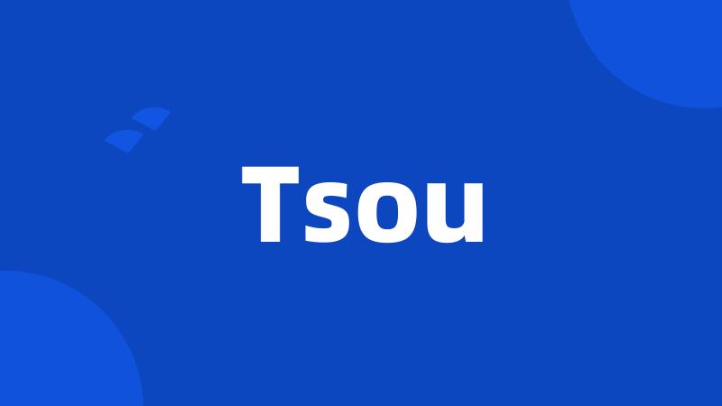 Tsou