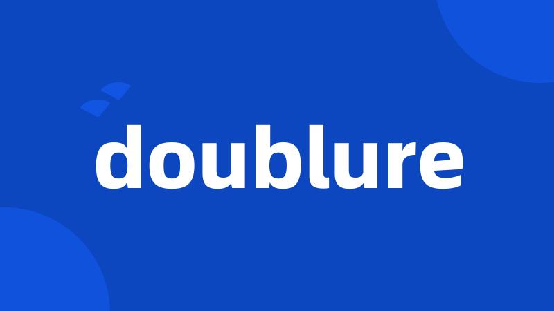 doublure