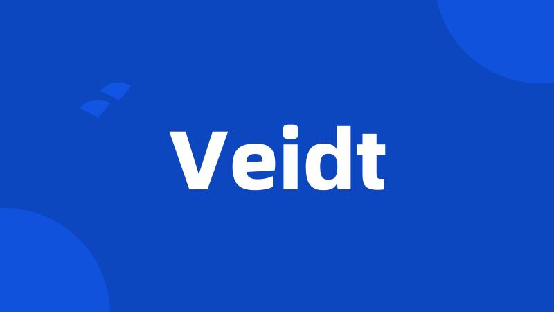 Veidt