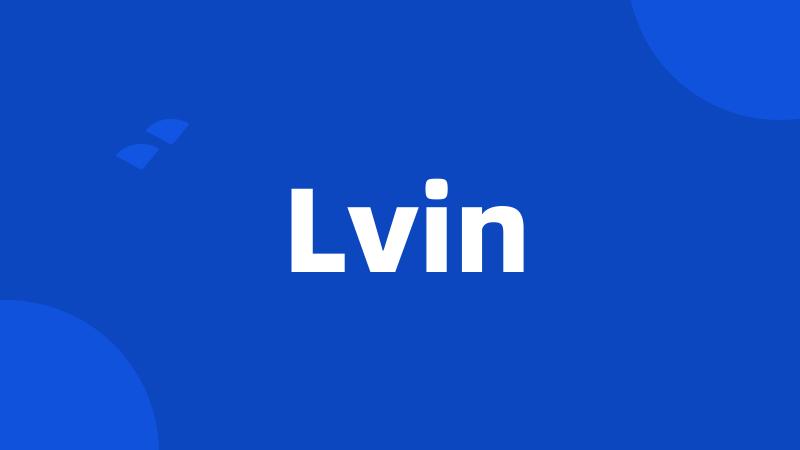 Lvin