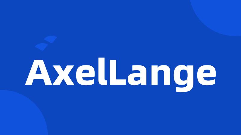 AxelLange