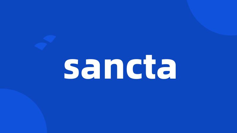 sancta