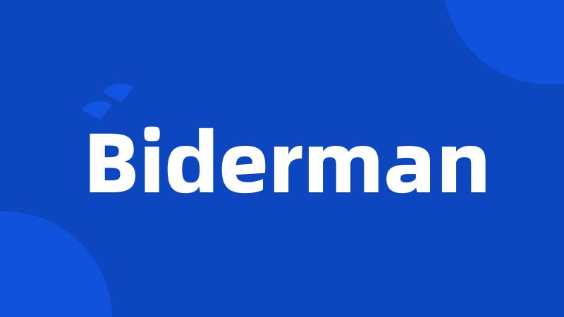 Biderman