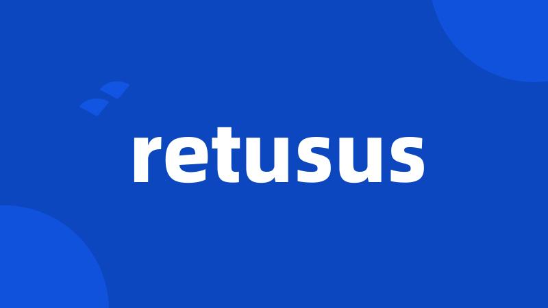 retusus