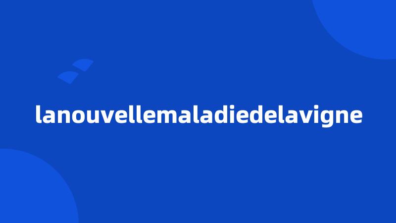 lanouvellemaladiedelavigne