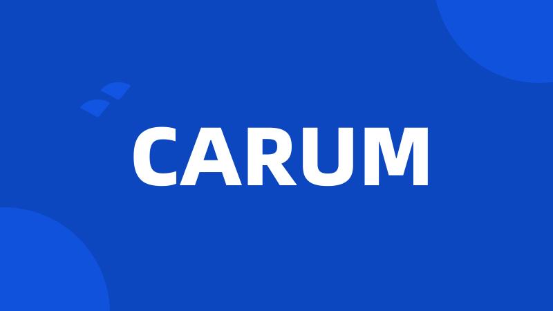 CARUM