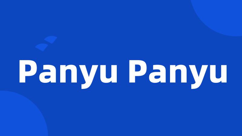 Panyu Panyu