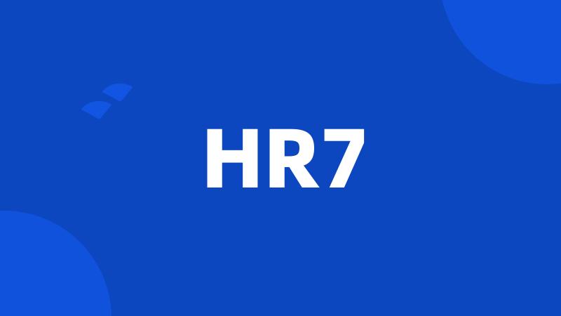 HR7