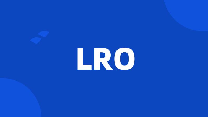 LRO