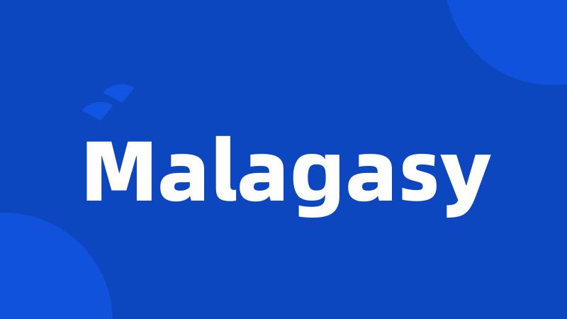 Malagasy