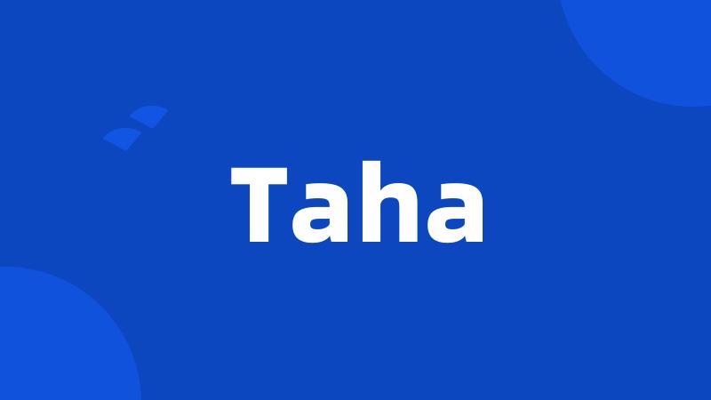 Taha