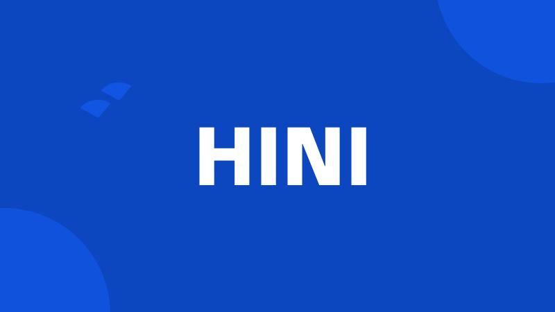 HINI