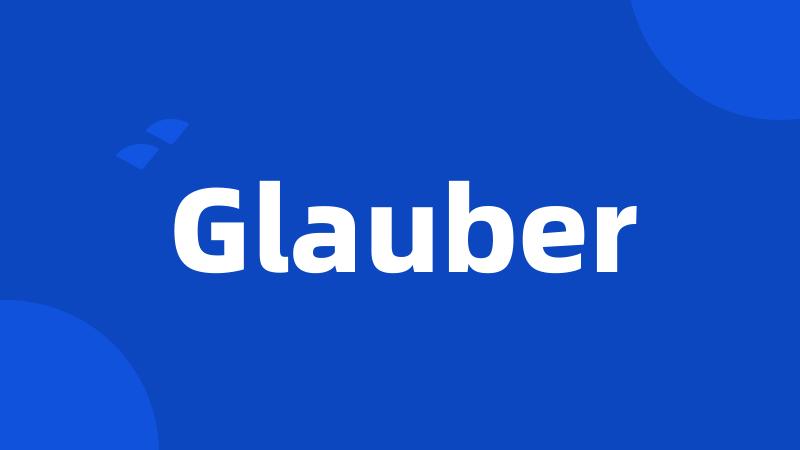 Glauber