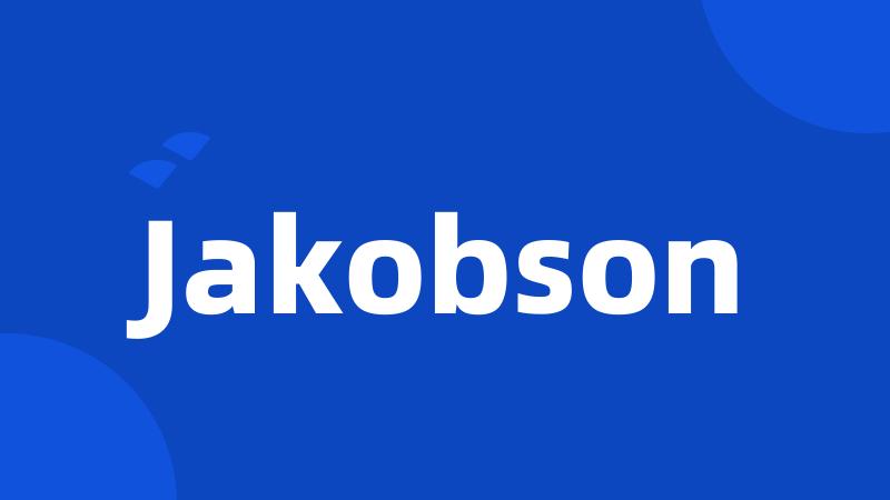 Jakobson