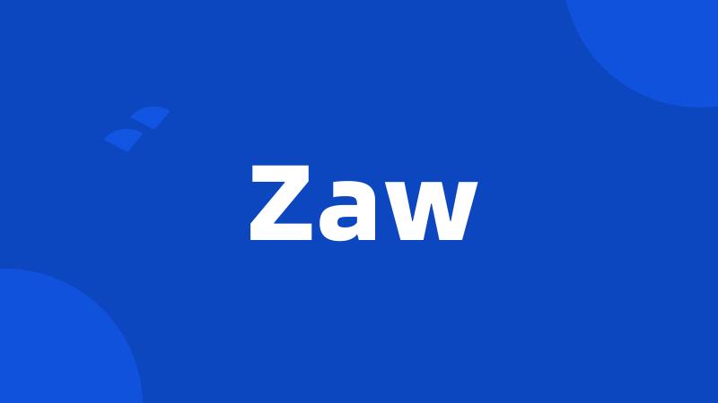 Zaw