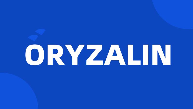 ORYZALIN