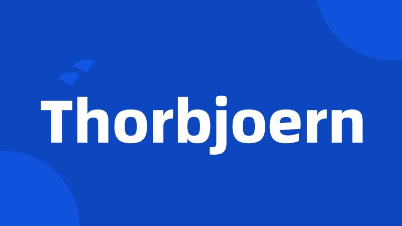 Thorbjoern