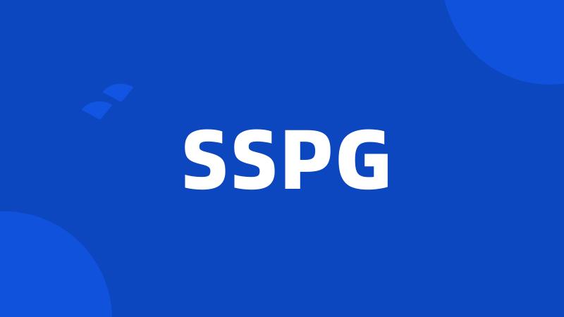 SSPG