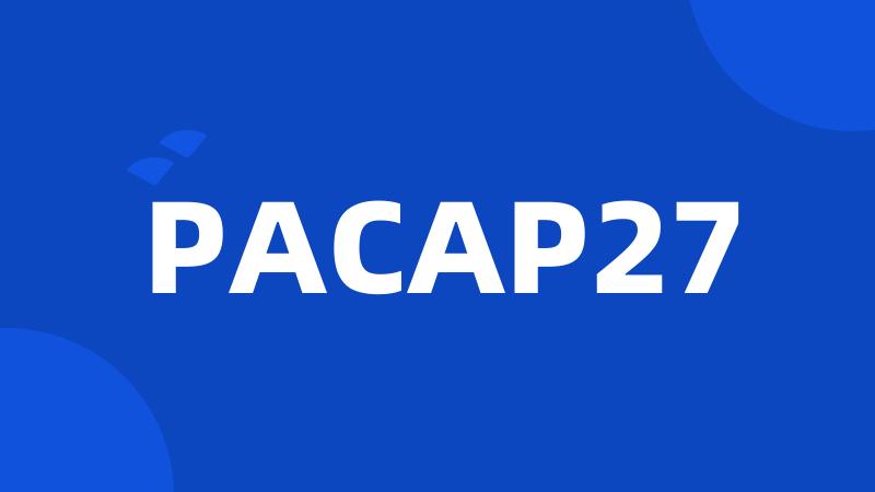 PACAP27