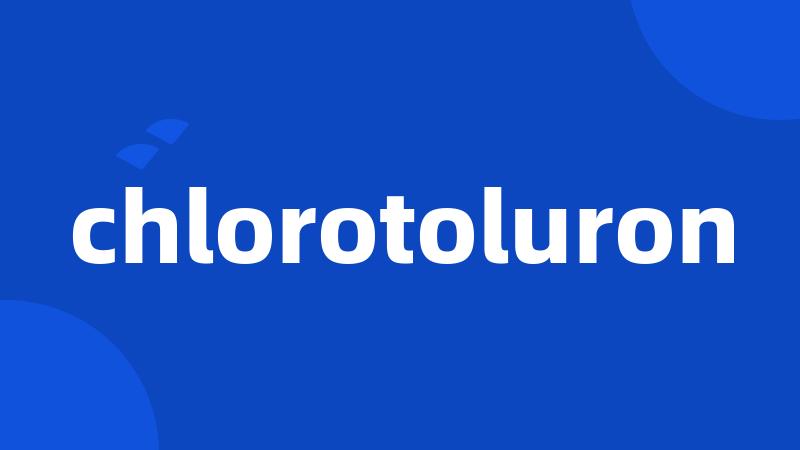 chlorotoluron