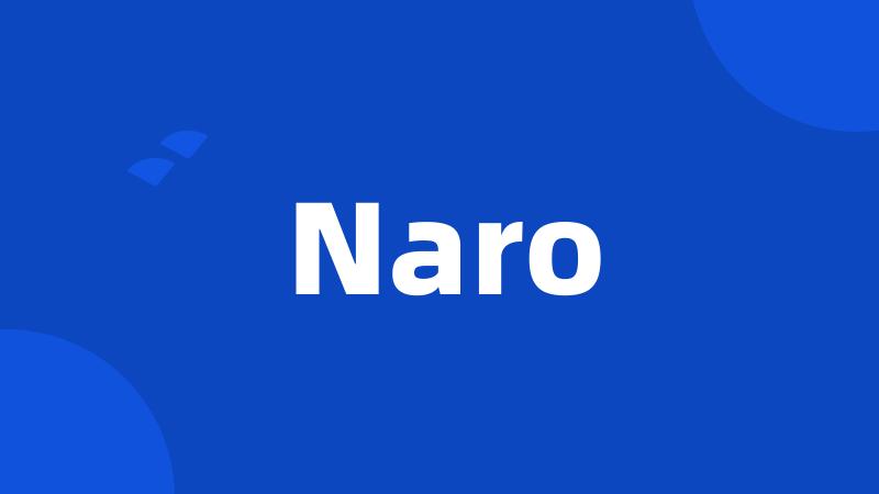 Naro