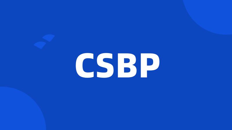 CSBP