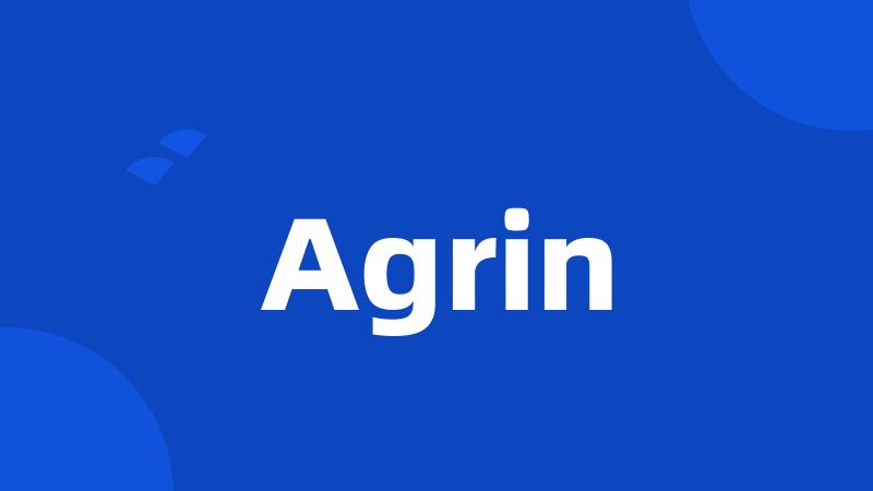 Agrin