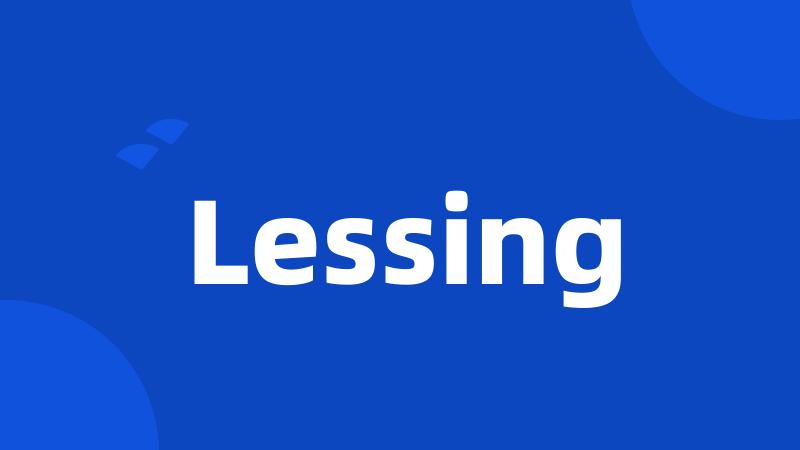 Lessing