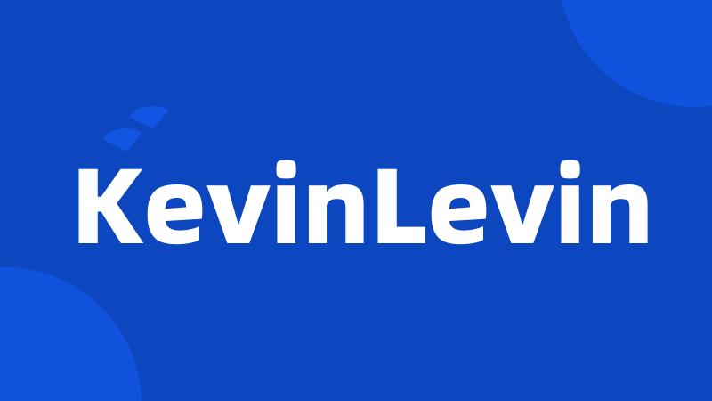 KevinLevin