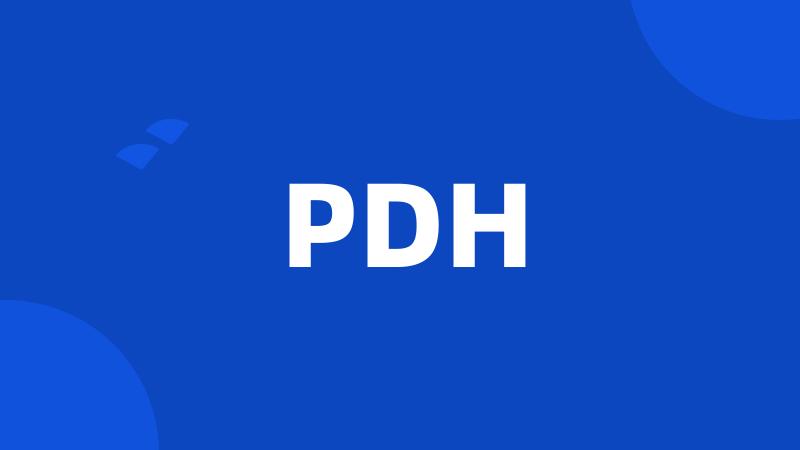 PDH