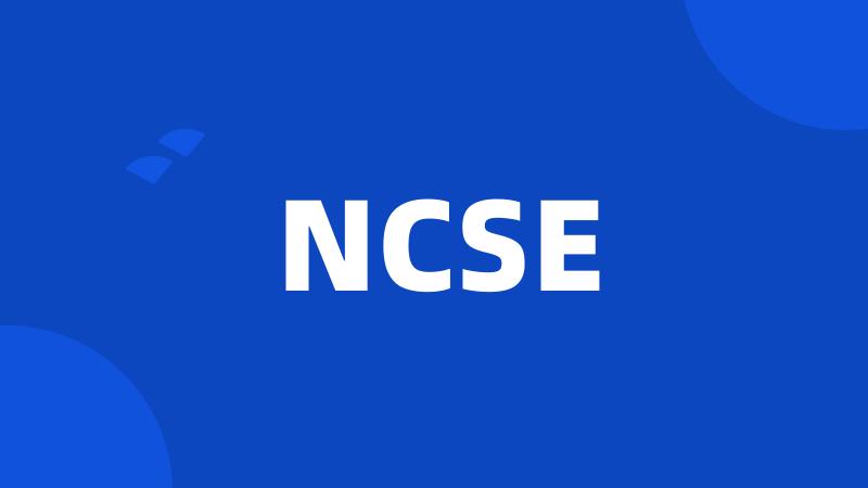 NCSE