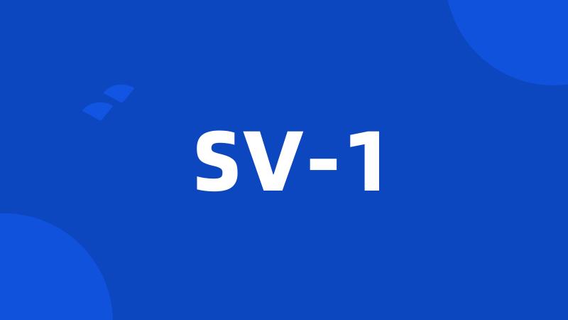 SV-1