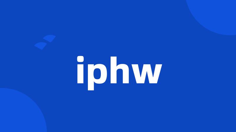 iphw