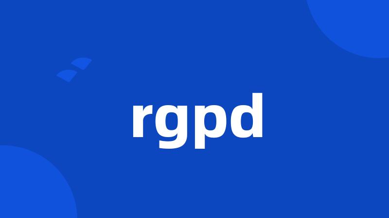 rgpd