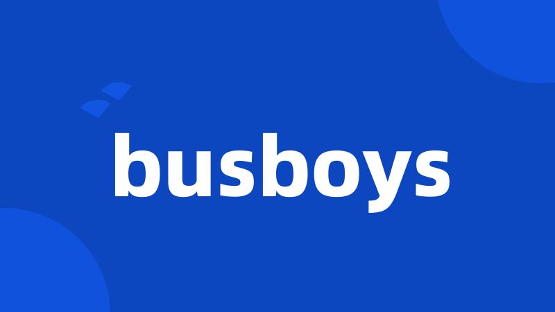 busboys