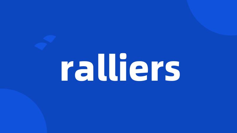 ralliers