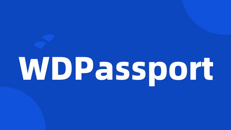 WDPassport