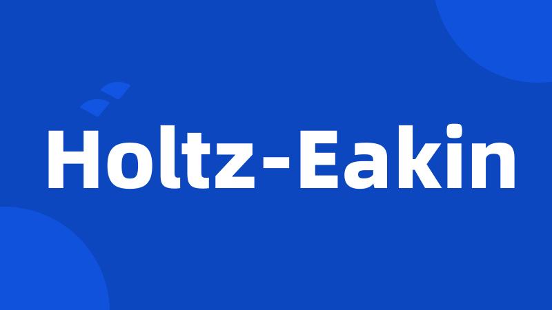 Holtz-Eakin