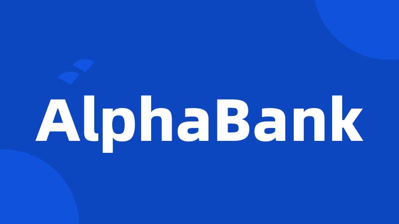 AlphaBank