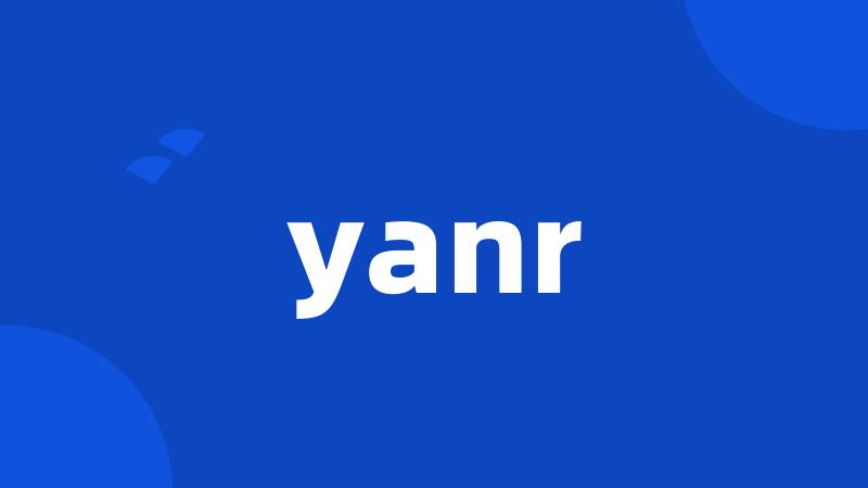 yanr