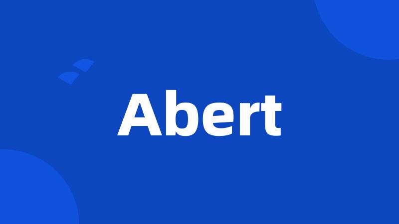 Abert