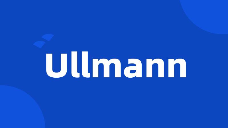 Ullmann