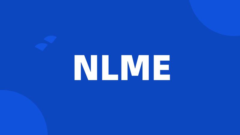 NLME